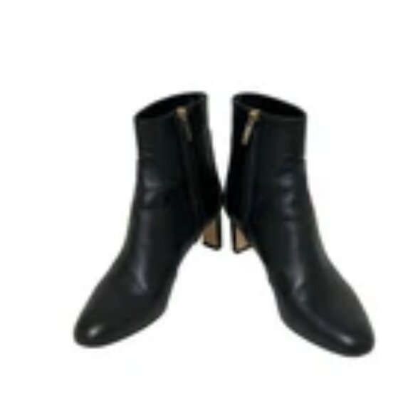 JIMMY CHOO - Black Leather Women's Boots 341-071025 - Picture 2 of 9